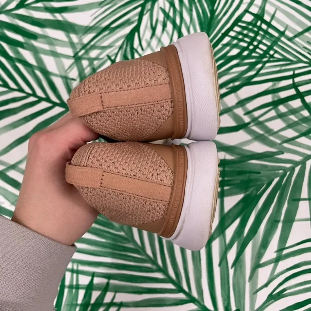 APL Techloom Bliss Knit Sneakers Caramel/Parchment/Ivory Size 6.5_5